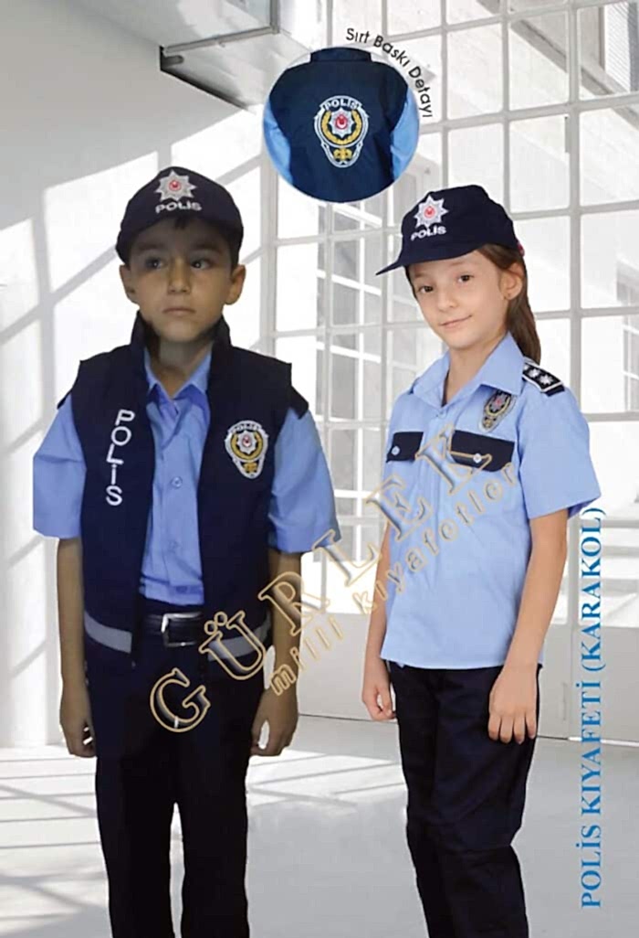 Polis Karakol Çocuk Kıyafeti